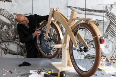 心灵手巧 葡萄牙人手打造绝美木制单车|整车资讯 - 美骑网|Biketo.com